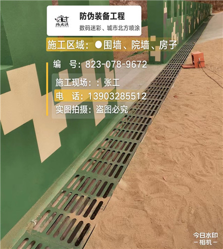 辽宁 例如在抖音上有“迷彩墙，外围墙面挡 - 星空数码迷彩漆施工队